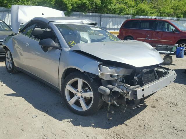 1G2ZH36N774114377 - 2007 PONTIAC G6 GT SILVER photo 1