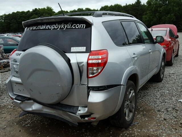 2T3RF4DV1AW027210 - 2010 TOYOTA RAV4 SPORT GRAY photo 4