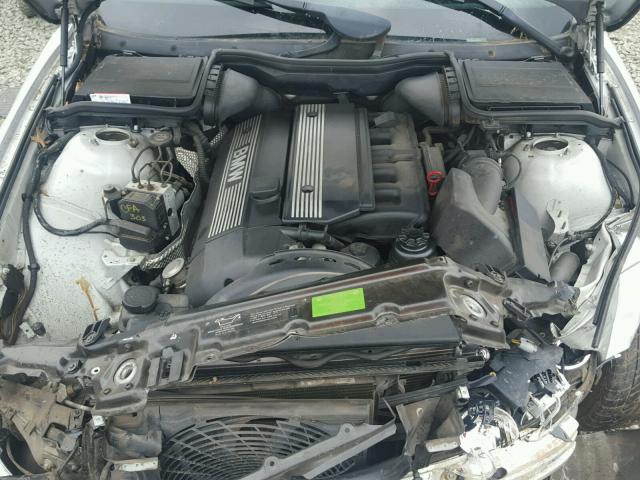 WBADT43421GF59878 - 2001 BMW 525 I AUTO SILVER photo 7