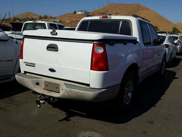 1FMZU77E03UA72458 - 2003 FORD EXPLORER S WHITE photo 4