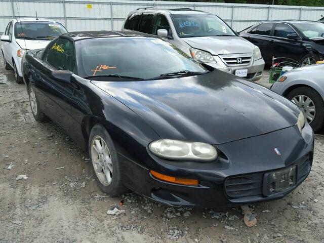 2G1FP22K712111430 - 2001 CHEVROLET CAMARO BLACK photo 1