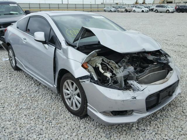 2HGFG3B15CH545884 - 2012 HONDA CIVIC EXL ვერცხლისფერი ფოტო 1