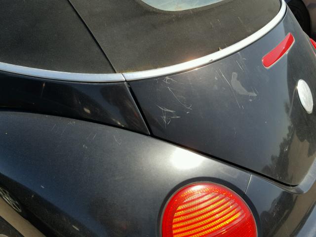 3VWCM31Y95M366483 - 2005 VOLKSWAGEN NEW BEETLE BLACK photo 9