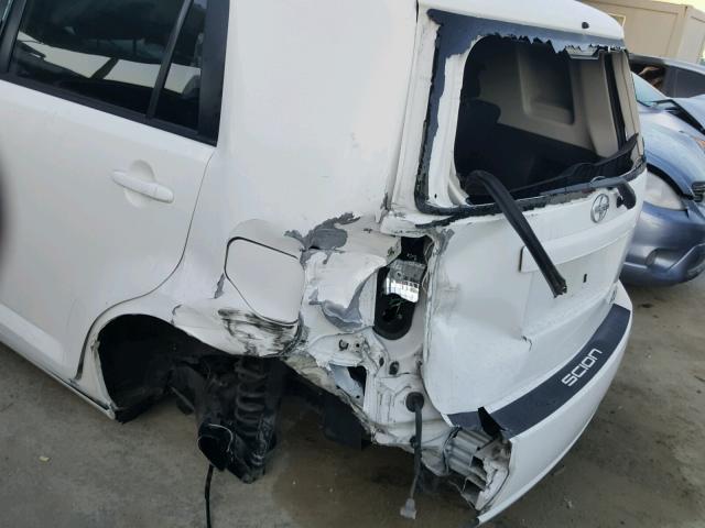 JTLKE50E281037483 - 2008 TOYOTA SCION XB თეთრი ფოტო 10