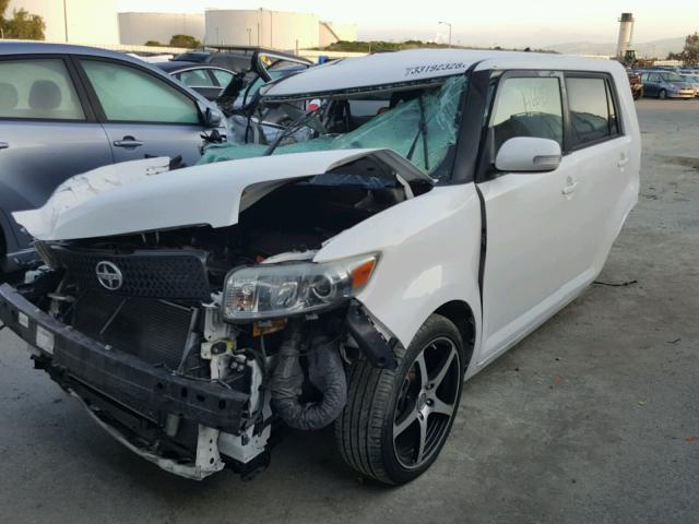 JTLKE50E281037483 - 2008 TOYOTA SCION XB თეთრი ფოტო 2