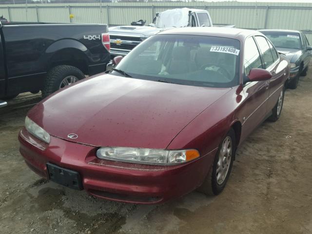 1G3WS52H02F227127 - 2002 OLDSMOBILE INTRIGUE G BURGUNDY photo 2