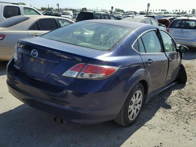 1YVHP81A995M17387 - 2009 MAZDA 6 I BLUE photo 4