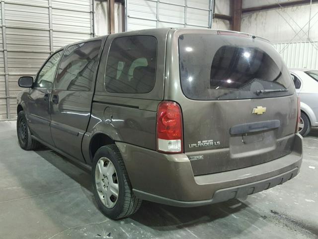 1GNDV23W48D102380 - 2008 CHEVROLET UPLANDER L 棕色 照片 3