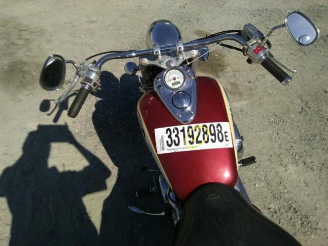 JH2RC44681M453899 - 2001 HONDA VT750 CD2 RED photo 5