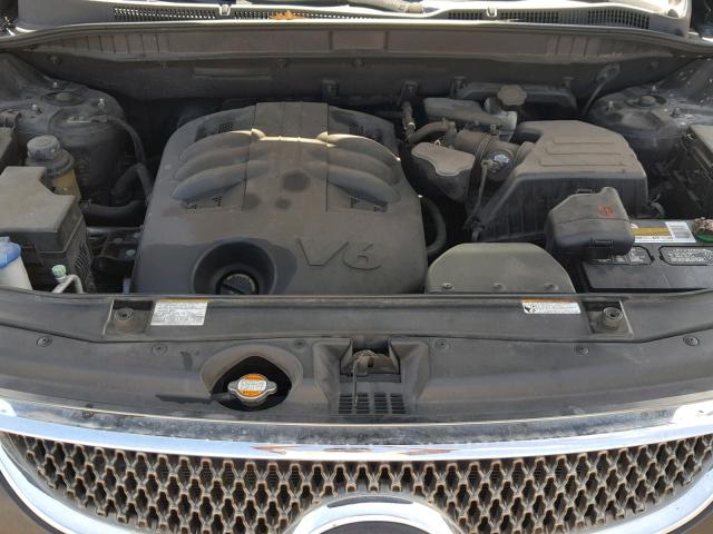 KM8NU13C69U098944 - 2009 HYUNDAI VERACRUZ G BLACK photo 7