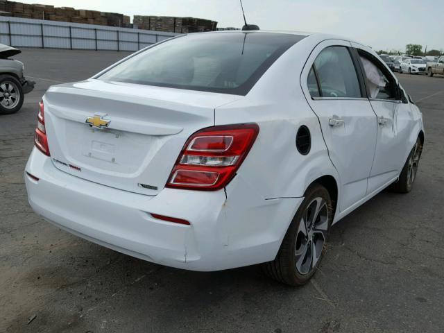 1G1JF5SB6J4106812 - 2018 CHEVROLET SONIC PREM WHITE photo 4