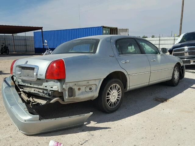 1LNHM82VX7Y620151 - 2007 LINCOLN TOWN CAR S SILVER photo 4