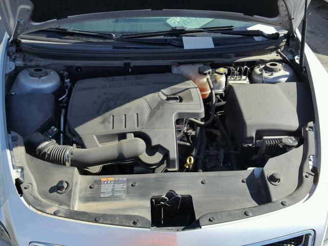 1G1ZC5EU0CF284358 - 2012 CHEVROLET MALIBU 1LT SILVER photo 7