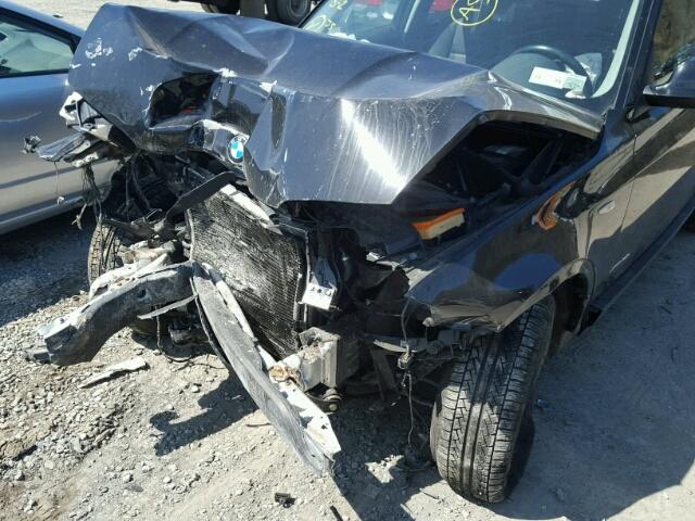 WBXPC9C47AWJ39181 - 2010 BMW X3 XDRIVE3 BLACK photo 9