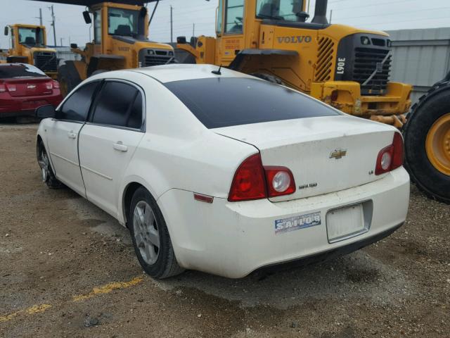 1G1ZG57B98F171158 - 2008 CHEVROLET MALIBU LS 白色 照片 3