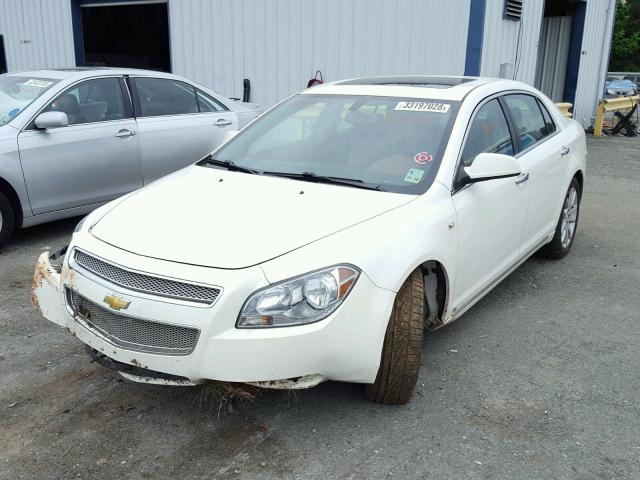 1G1ZK57758F273762 - 2008 CHEVROLET MALIBU LTZ 白色 照片 2