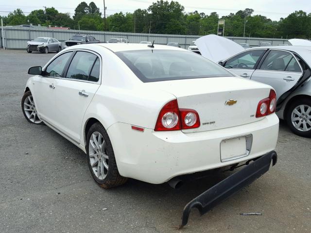 1G1ZK57758F273762 - 2008 CHEVROLET MALIBU LTZ 白色 照片 3