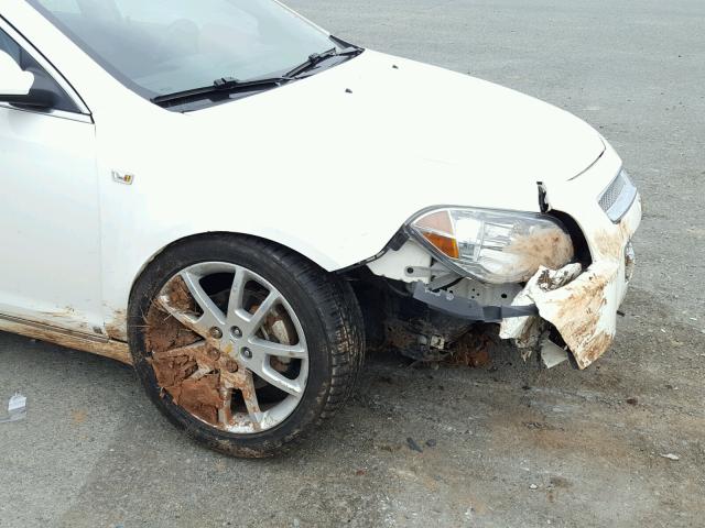 1G1ZK57758F273762 - 2008 CHEVROLET MALIBU LTZ 白色 照片 9