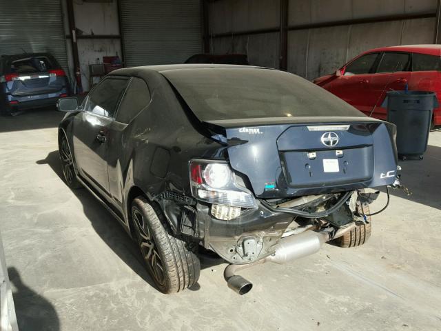 JTKJF5C78FJ003751 - 2015 TOYOTA SCION TC 黑色 照片 3
