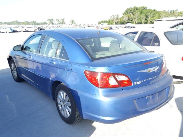 1C3LC46K57N511760 - 2007 CHRYSLER SEBRING BLUE photo 3