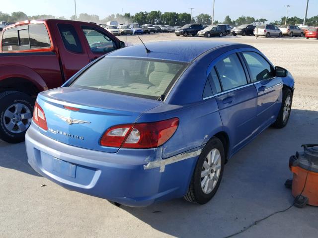 1C3LC46K57N511760 - 2007 CHRYSLER SEBRING BLUE photo 4