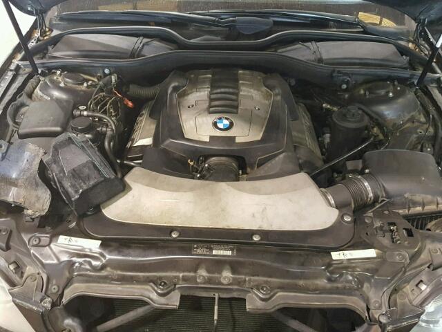 WBAHN835X6DT29393 - 2006 BMW 750LI BLACK photo 7