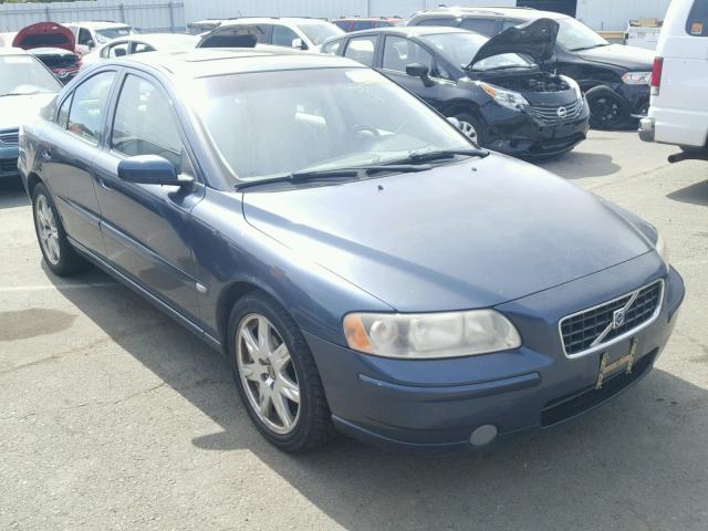 YV1RS592162542721 - 2006 VOLVO S60 2.5T BLUE photo 1