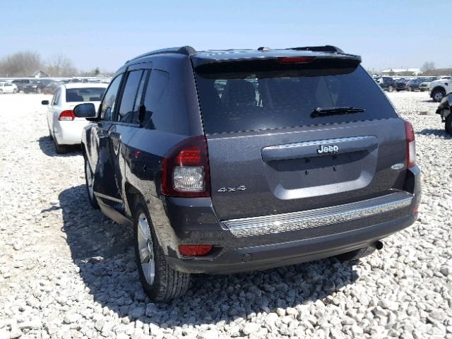 1C4NJDAB0HD197413 - 2017 JEEP COMPASS SP GRAY photo 3