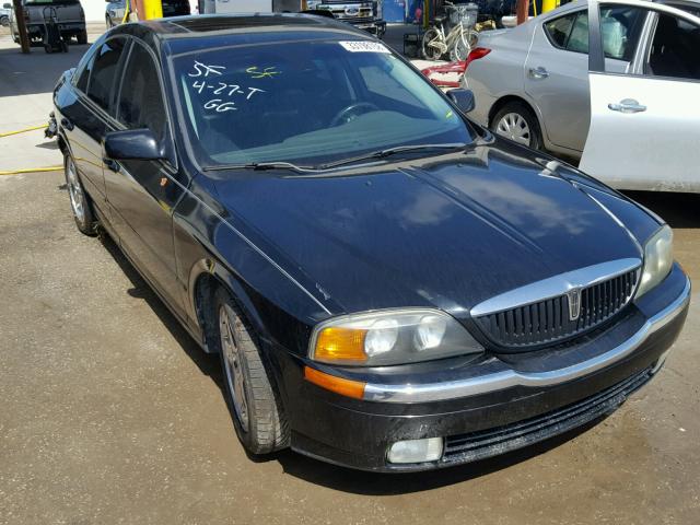 1LNHM86S52Y677544 - 2002 LINCOLN LS 黑色 照片 1