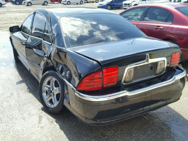 1LNHM86S52Y677544 - 2002 LINCOLN LS 黑色 照片 3