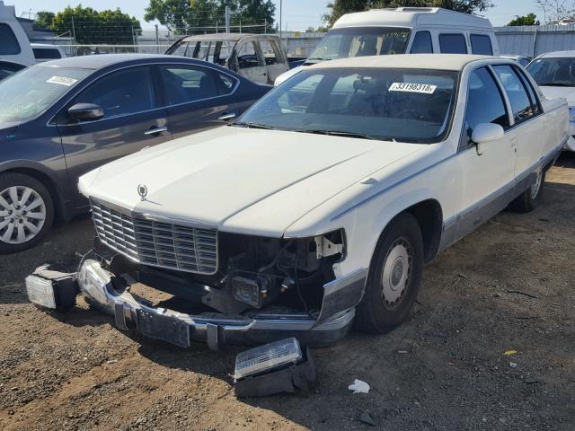 1G6DW5278PR706018 - 1993 CADILLAC FLEETWOOD WHITE photo 2