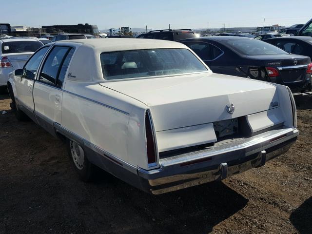 1G6DW5278PR706018 - 1993 CADILLAC FLEETWOOD WHITE photo 3