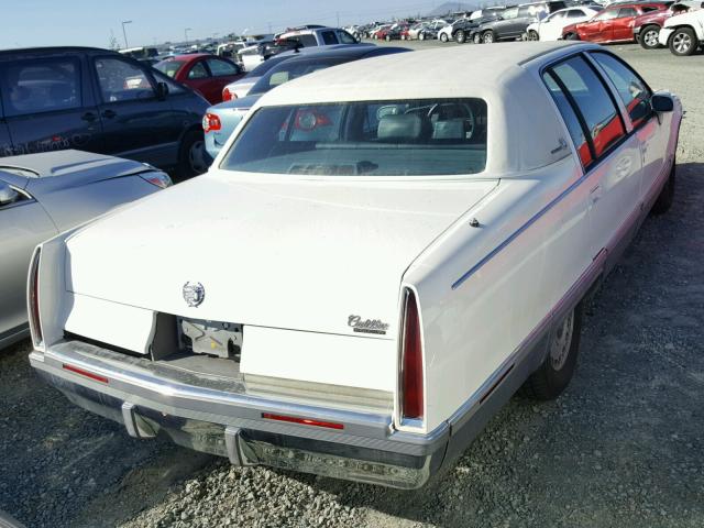 1G6DW5278PR706018 - 1993 CADILLAC FLEETWOOD WHITE photo 4