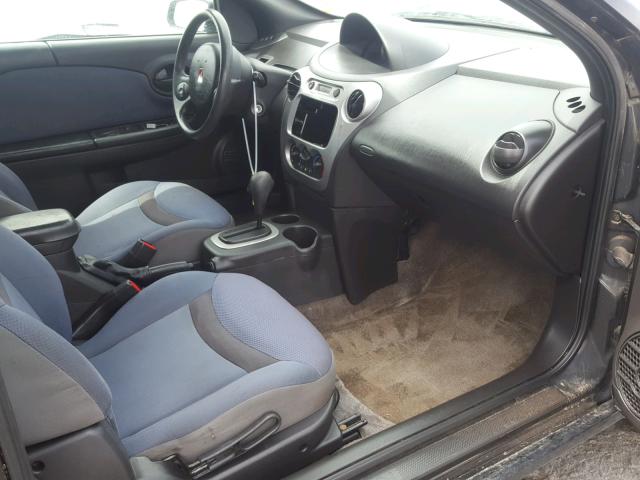 1G8AN12F74Z136232 - 2004 SATURN ION LEVEL შავი ფოტო 5