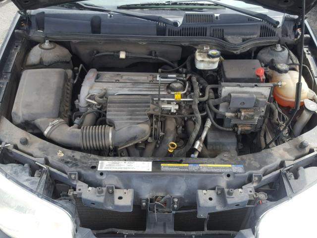 1G8AN12F74Z136232 - 2004 SATURN ION LEVEL შავი ფოტო 7