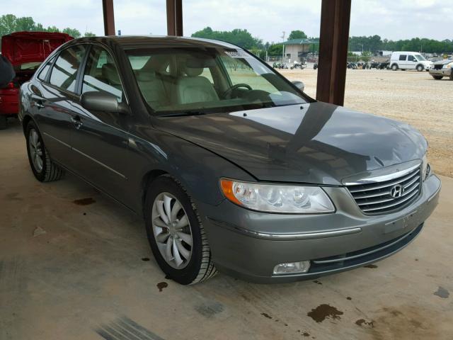 KMHFC46F97A211802 - 2007 HYUNDAI AZERA SE GRAY photo 1