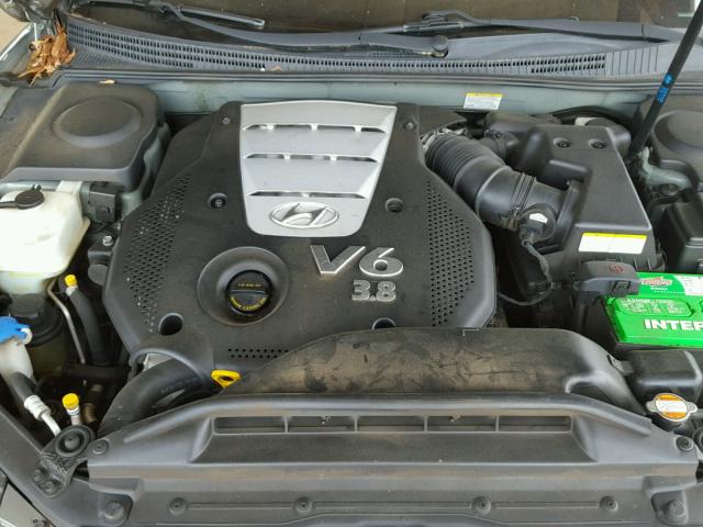 KMHFC46F97A211802 - 2007 HYUNDAI AZERA SE GRAY photo 7