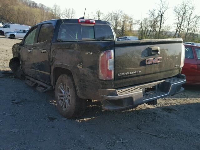 1GTG6DEN6H1170605 - 2017 GMC CANYON SLT BLACK photo 3