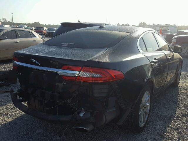 SAJWA0FB7CLS53773 - 2012 JAGUAR XF BLACK photo 4