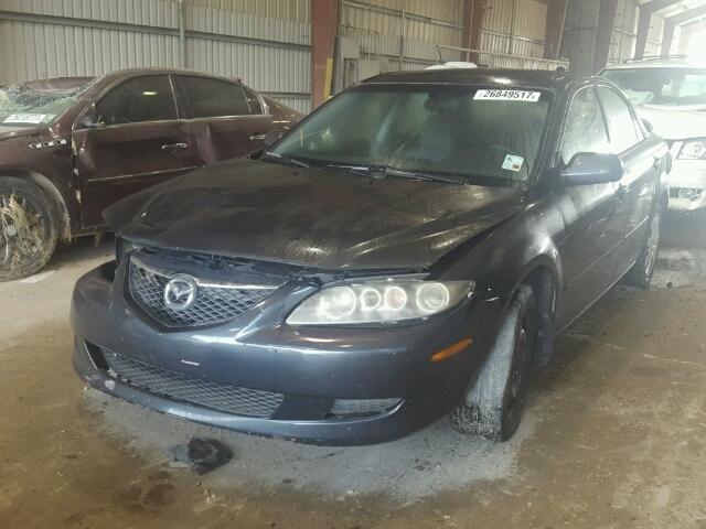 1YVFP80C255M44158 - 2005 MAZDA MAZDA6I BLUE photo 2