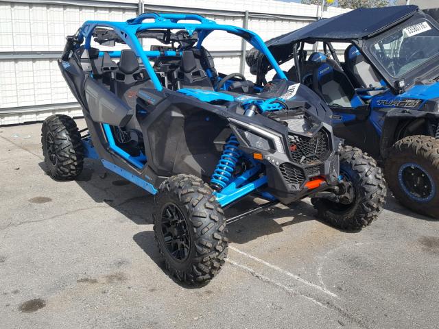 3JBVVAW40JK000603 - 2018 CAN-AM MAVERICK X BLUE photo 1