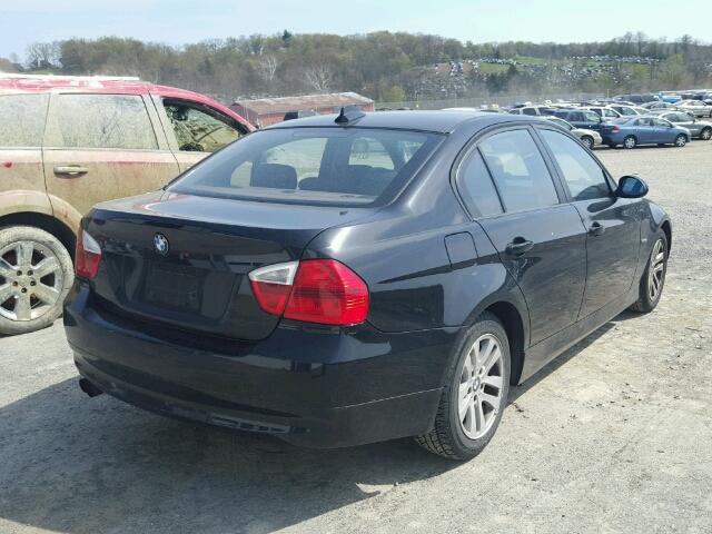 WBAVD13556KV08370 - 2006 BMW 325 XI BLACK photo 4