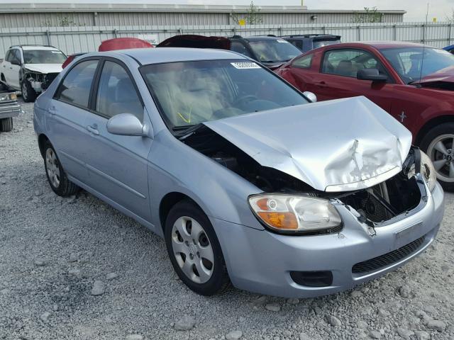 KNAFE121575402498 - 2007 KIA SPECTRA EX BLUE photo 1