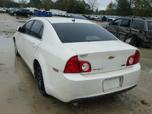 1G1ZD5EU0BF142197 - 2011 CHEVROLET MALIBU 2LT WHITE photo 3