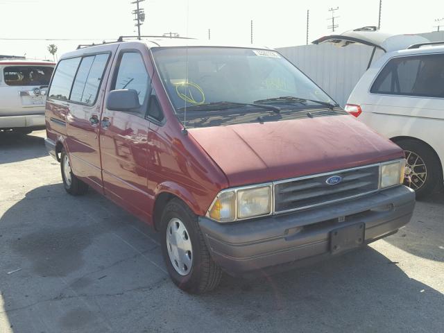 1FMDA31X1VZB46224 - 1997 FORD AEROSTAR RED photo 1