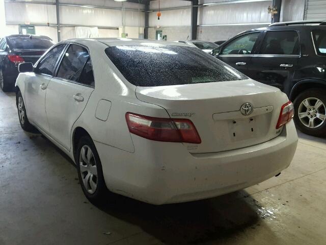 4T1BE46K37U670425 - 2007 TOYOTA CAMRY NEW WHITE photo 3