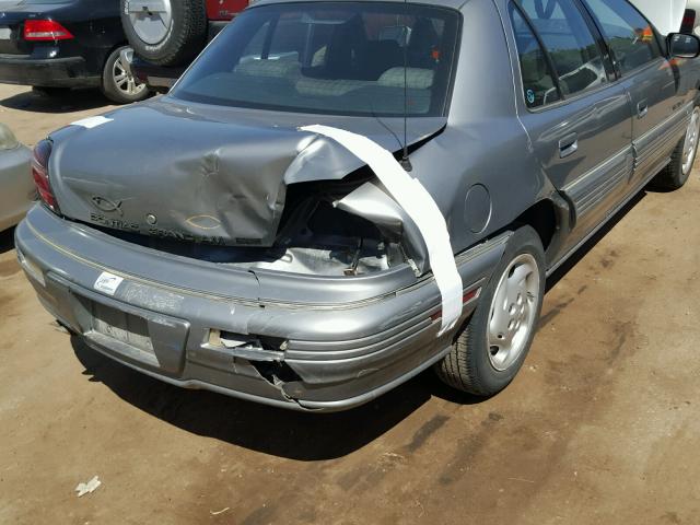 1G2NE55M8SM622717 - 1995 PONTIAC GRAND AM S GRAY photo 10