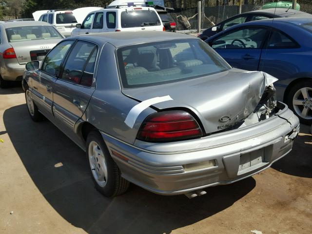 1G2NE55M8SM622717 - 1995 PONTIAC GRAND AM S GRAY photo 3