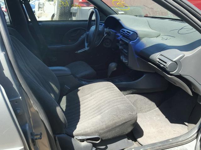 1G2NE55M8SM622717 - 1995 PONTIAC GRAND AM S GRAY photo 5