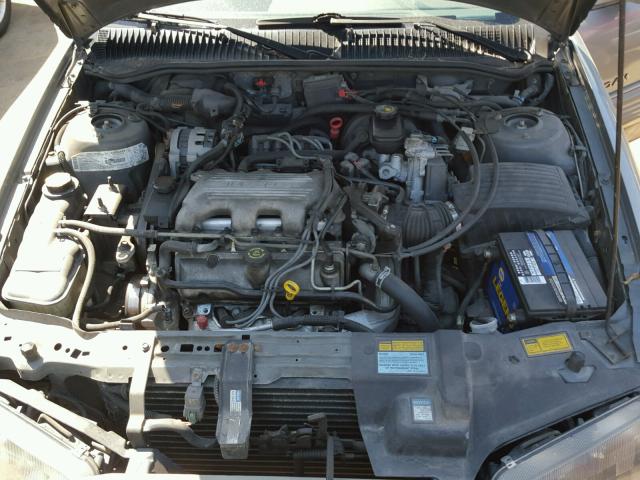 1G2NE55M8SM622717 - 1995 PONTIAC GRAND AM S GRAY photo 7